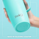 Indigo Tiles Travel Mug 22oz-Drinkwear-Dear Me Southern Boutique, located in DeRidder, Louisiana