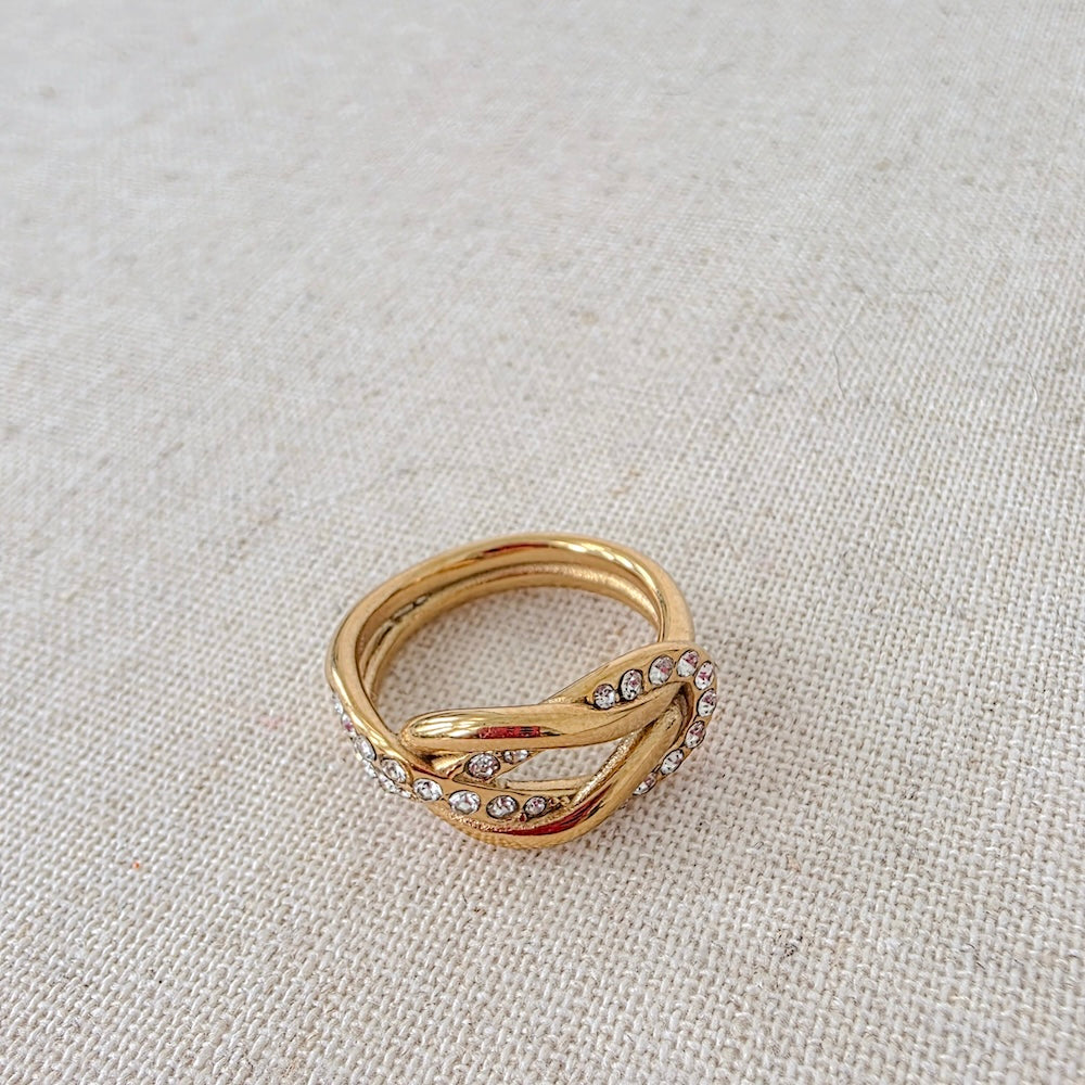 Infinity Diamond Ring - WATERPROOF-Presales-Dear Me Southern Boutique, located in DeRidder, Louisiana