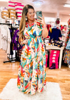 Island Dreams Maxi Dress-Maxi Dresses-Dear Me Southern Boutique, located in DeRidder, Louisiana