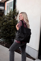 Jadelynn Brooke Everything Backpack- Embossed Rainbow-Bags/Purses-Dear Me Southern Boutique, located in DeRidder, Louisiana
