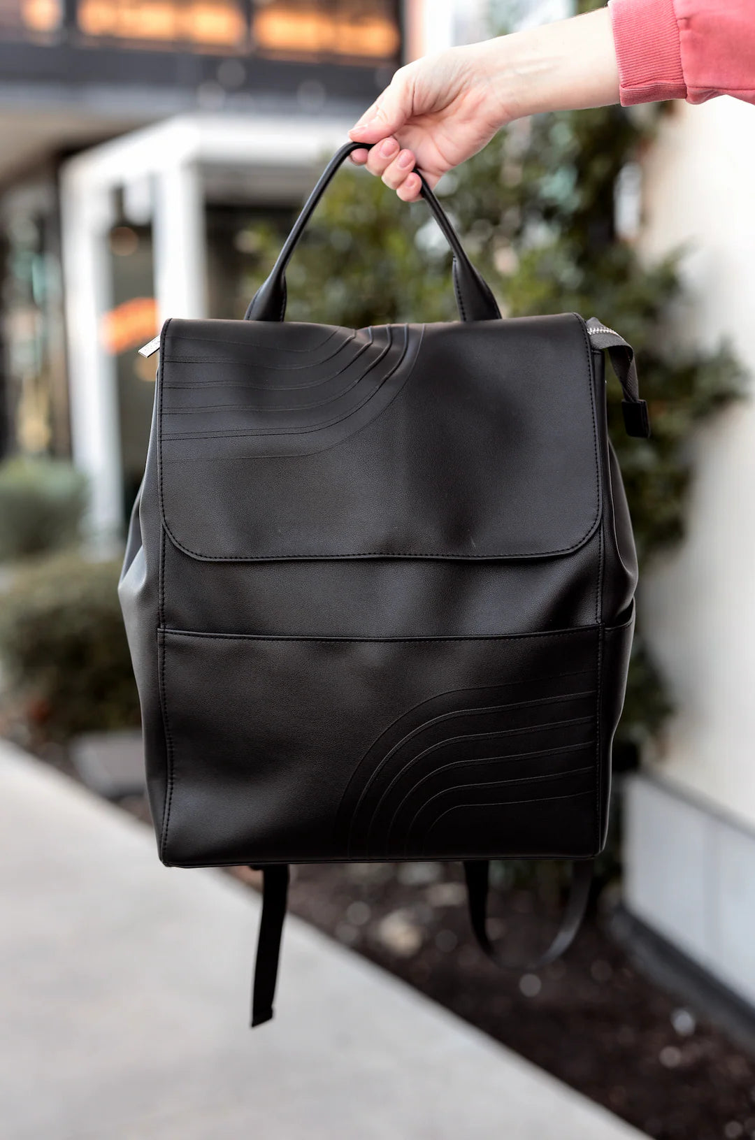 Jadelynn Brooke Everything Backpack- Embossed Rainbow-Bags/Purses-Dear Me Southern Boutique, located in DeRidder, Louisiana