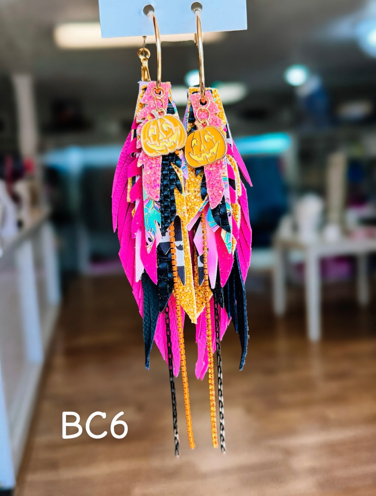 Jak Sprat BOO-jee Collection: Medium Mic Drop Dangles-Jewelry - Earrings-Dear Me Southern Boutique, located in DeRidder, Louisiana