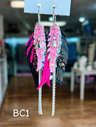 Jak Sprat BOO-jee Collection: Mini Mic Drop Dangles-Jewelry - Earrings-Dear Me Southern Boutique, located in DeRidder, Louisiana