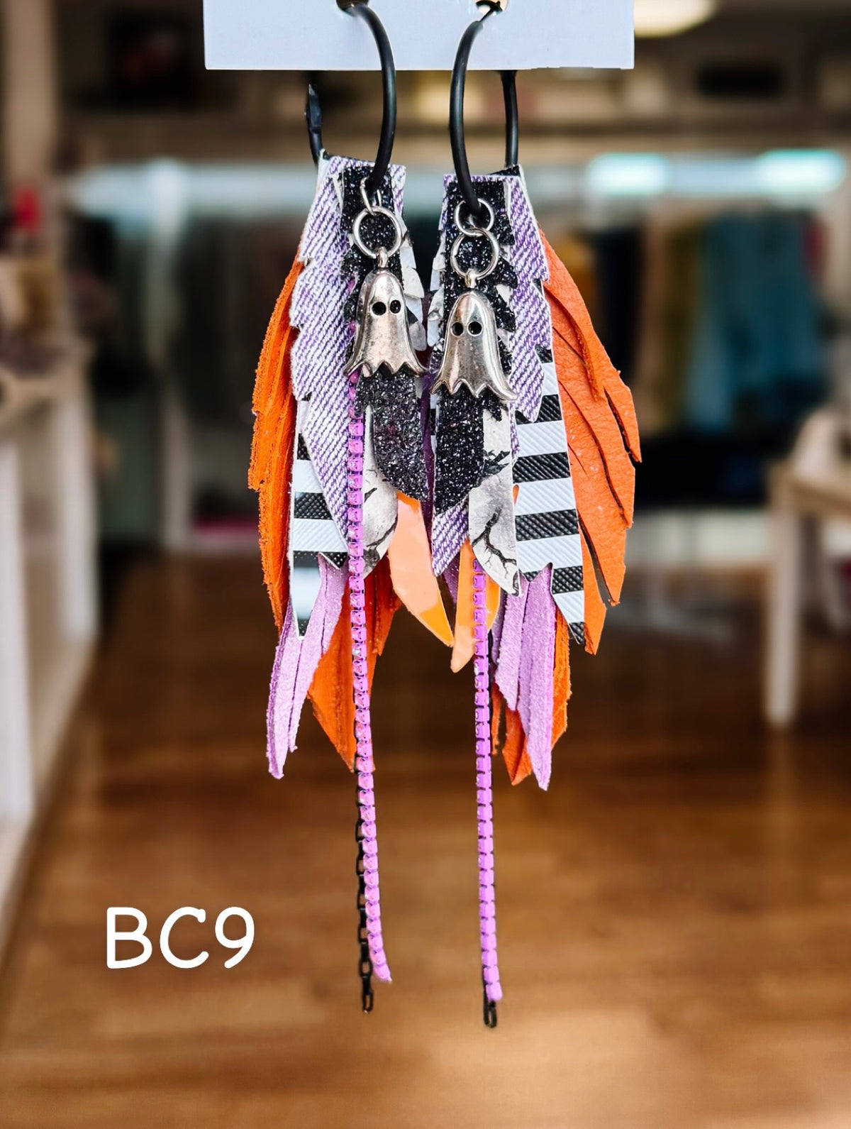 Jak Sprat BOO-jee Collection: Mini Mic Drop Dangles-Jewelry - Earrings-Dear Me Southern Boutique, located in DeRidder, Louisiana
