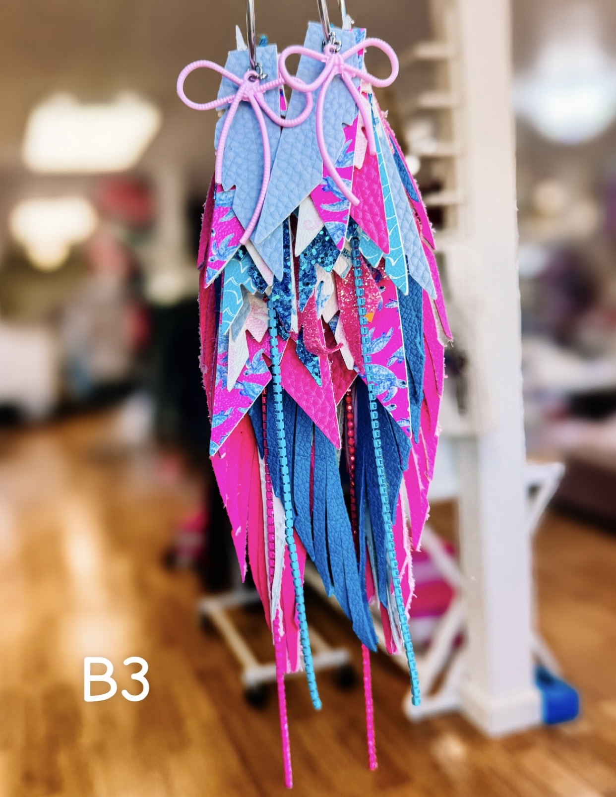 Jak Sprat Beach Please Collection: Mega Mic Drop-Earrings-Dear Me Southern Boutique, located in DeRidder, Louisiana