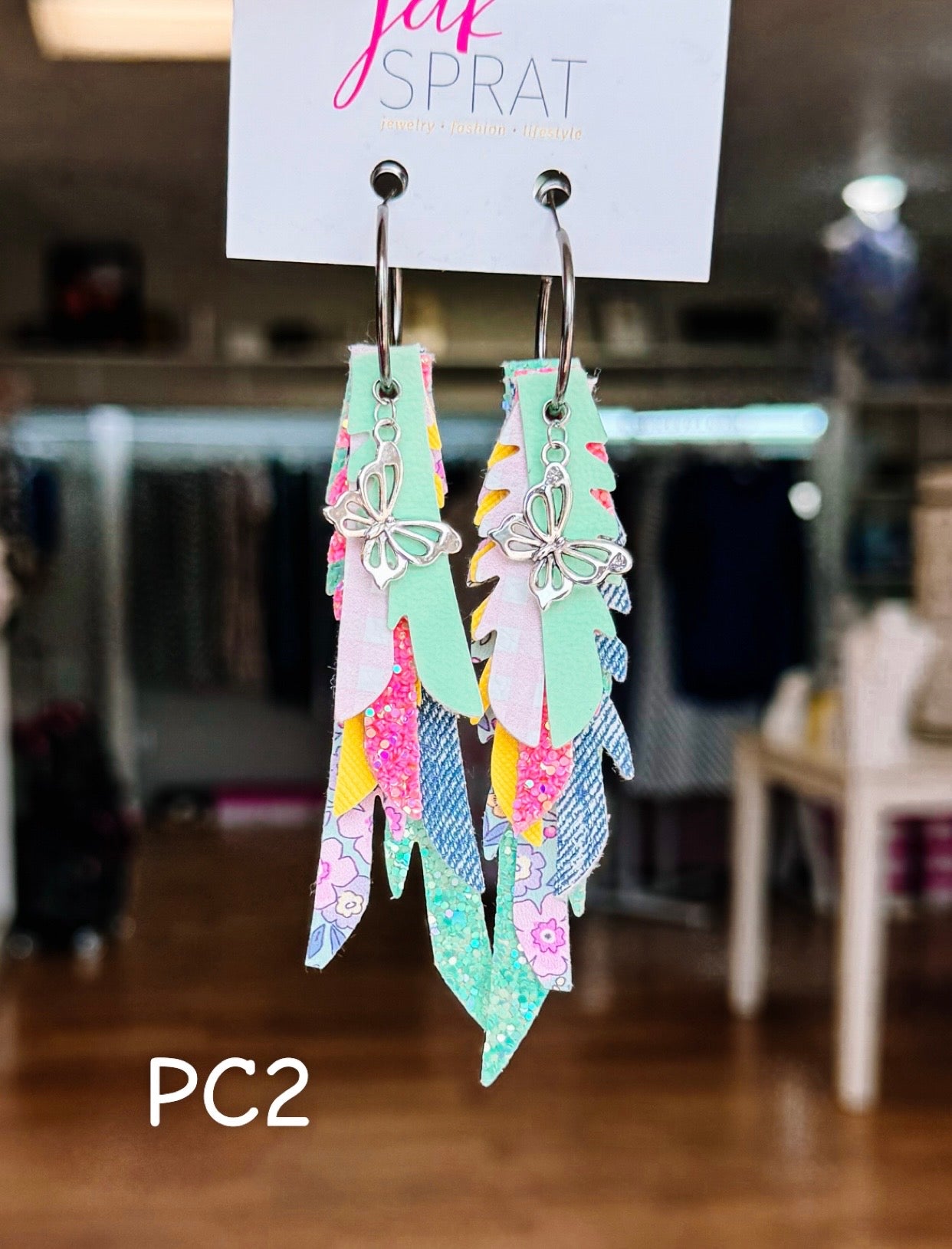 Jak Sprat Beg Your Pardon Collection: Thinny Thini Minis-Earrings-Dear Me Southern Boutique, located in DeRidder, Louisiana