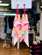 Jak Sprat Beg Your Parton Collection: Charmed Fabulous Feather Dangles-Jewelry - Earrings-Dear Me Southern Boutique, located in DeRidder, Louisiana