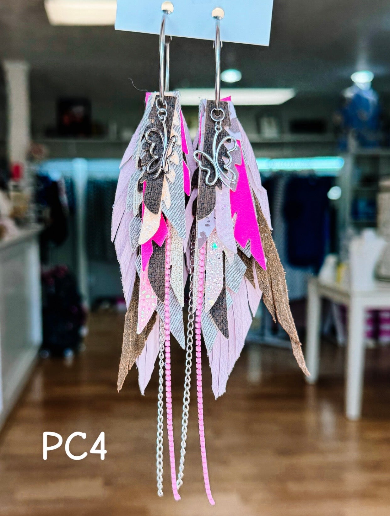 Jak Sprat Beg Your Parton Collection: Medium Mic Drop Dangles-Jewelry - Earrings-Dear Me Southern Boutique, located in DeRidder, Louisiana