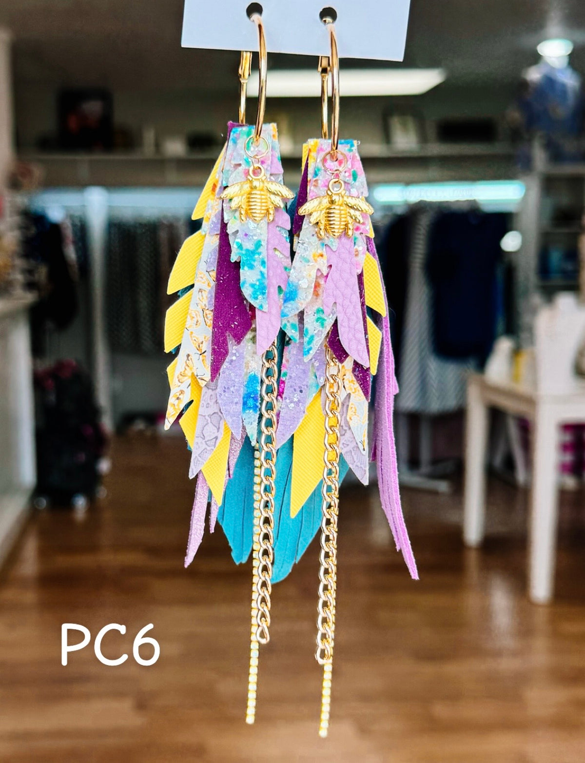 Jak Sprat Beg Your Parton Collection: Medium Mic Drop Dangles-Jewelry - Earrings-Dear Me Southern Boutique, located in DeRidder, Louisiana