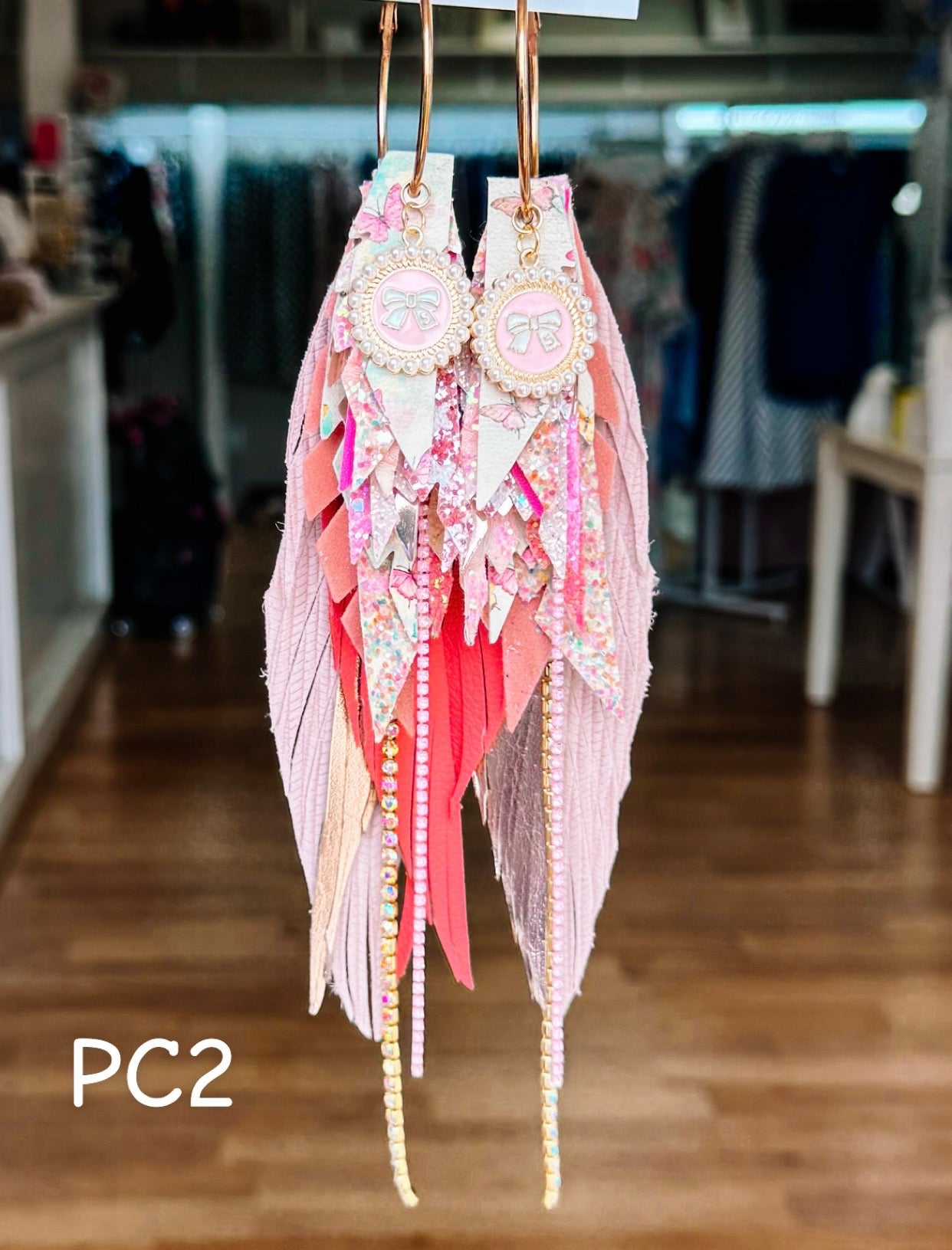 Jak Sprat Beg Your Parton Collection: Mega Mic Drop Dangles-Earrings-Dear Me Southern Boutique, located in DeRidder, Louisiana