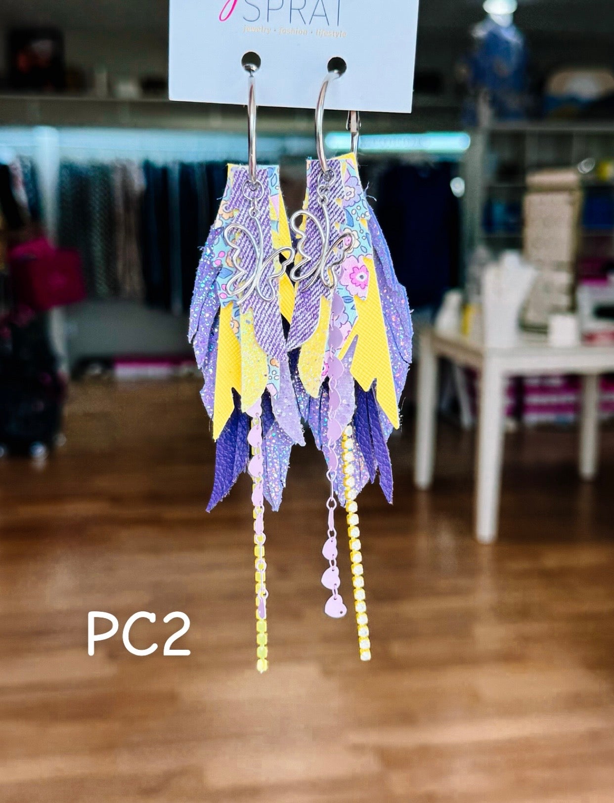 Jak Sprat Beg Your Parton Collection: Mini Mic Drop Dangles-Jewelry - Earrings-Dear Me Southern Boutique, located in DeRidder, Louisiana