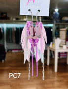 Jak Sprat Beg Your Parton Collection: Mini Mic Drop Dangles-Jewelry - Earrings-Dear Me Southern Boutique, located in DeRidder, Louisiana