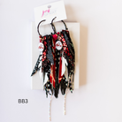 Jak Sprat Biker Babe Collection: Medium Mic Drop Dangles-Earrings-Dear Me Southern Boutique, located in DeRidder, Louisiana