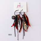 Jak Sprat Biker Babe Collection: Mini Mic Drop Dangles-Earrings-Dear Me Southern Boutique, located in DeRidder, Louisiana