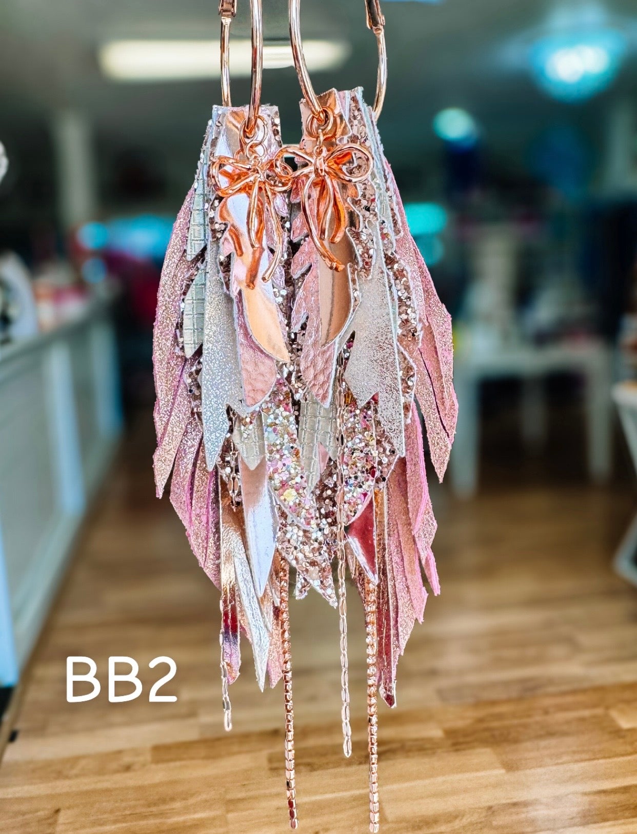 Jak Sprat Black & Bold Collection: Medium Mic Drop Dangles-Jewelry - Earrings-Dear Me Southern Boutique, located in DeRidder, Louisiana