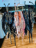 Jak Sprat Black & Bold Collection: Medium Mic Drop Dangles-Jewelry - Earrings-Dear Me Southern Boutique, located in DeRidder, Louisiana