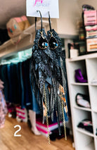 Jak Sprat Black & Bold Collection: Mega Mic Drop Dangles-Earrings-Dear Me Southern Boutique, located in DeRidder, Louisiana