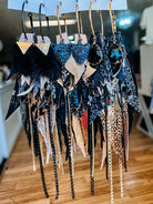 Jak Sprat Black & Bold Collection: Mega Mic Drop Dangles-Jewelry - Earrings-Dear Me Southern Boutique, located in DeRidder, Louisiana