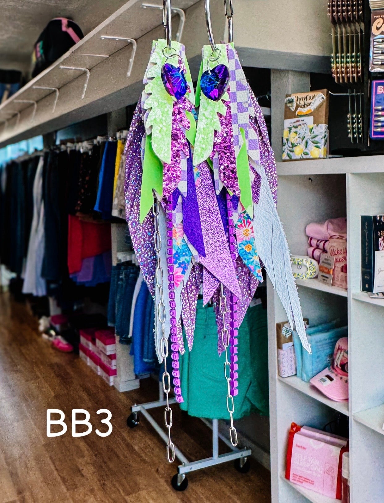 Jak Sprat Blooming Brights Collection: Medium Mic Drop Dangles-Jewelry - Earrings-Dear Me Southern Boutique, located in DeRidder, Louisiana