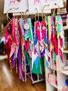 Jak Sprat Blooming Brights Collection: Medium Mic Drop Dangles-Jewelry - Earrings-Dear Me Southern Boutique, located in DeRidder, Louisiana