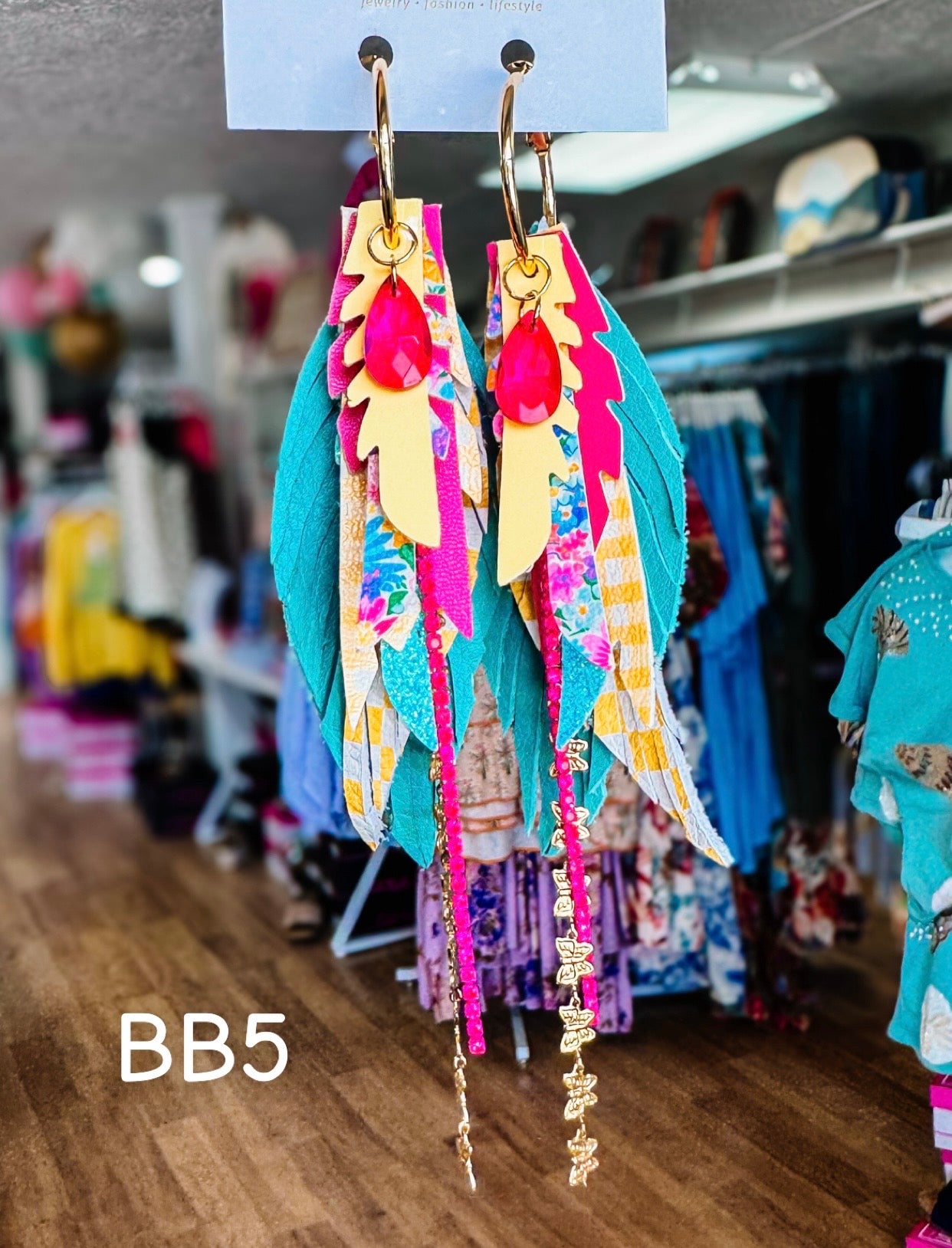 Jak Sprat Blooming Brights Collection: Mini Mic Drop Dangles-Earrings-Dear Me Southern Boutique, located in DeRidder, Louisiana