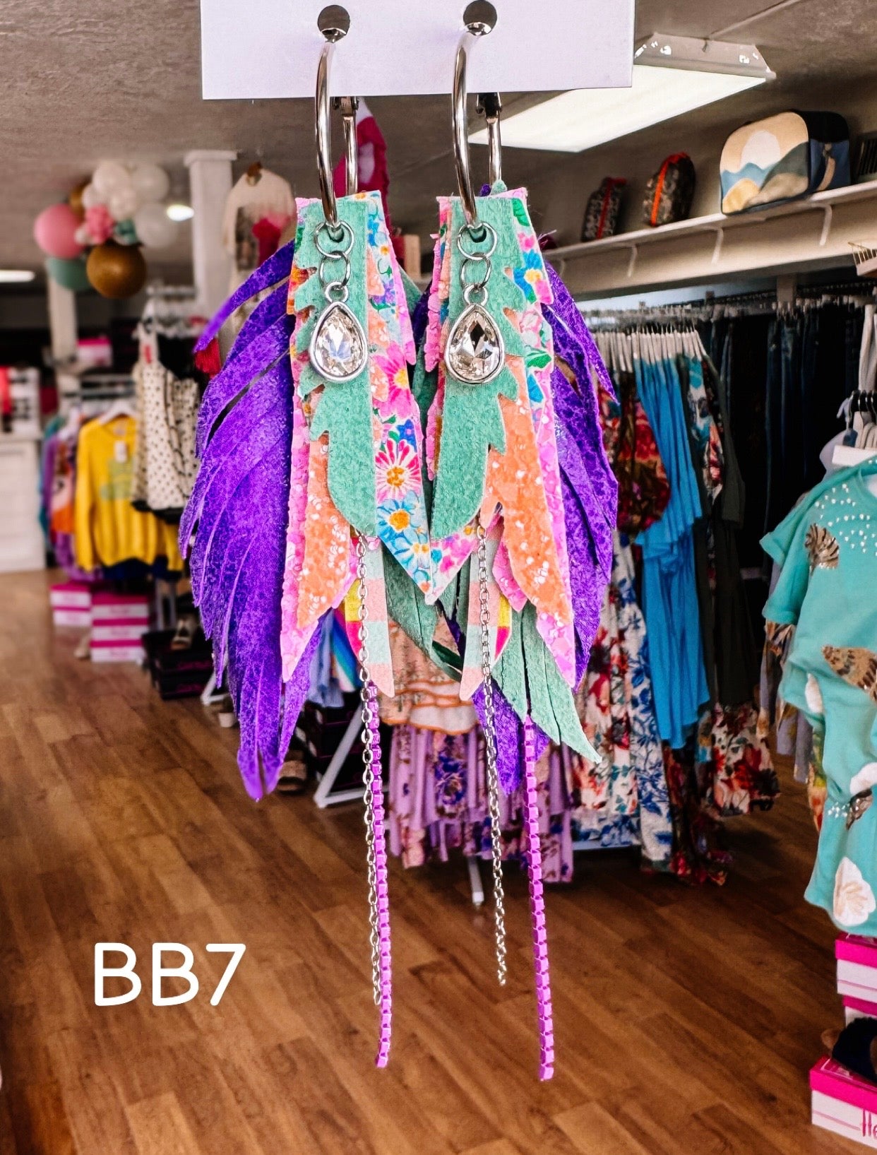 Jak Sprat Blooming Brights Collection: Mini Mic Drop Dangles-Earrings-Dear Me Southern Boutique, located in DeRidder, Louisiana
