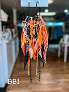 Jak Sprat Boos & Bows Collection: Medium Mic Drop Dangles-Earrings-Dear Me Southern Boutique, located in DeRidder, Louisiana