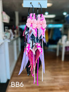 Jak Sprat Boos & Bows Collection: Mega Mic Drop Dangles-Earrings-Dear Me Southern Boutique, located in DeRidder, Louisiana