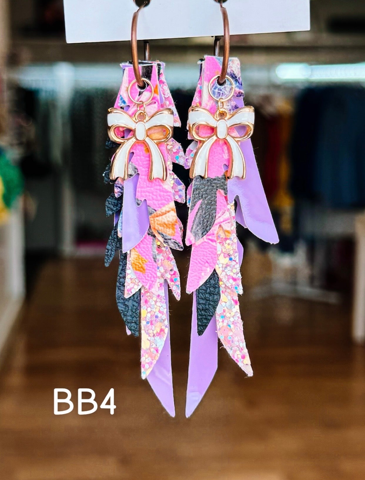 Jak Sprat Boos & Bows Collection: Thinny Thini Minis-Earrings-Dear Me Southern Boutique, located in DeRidder, Louisiana
