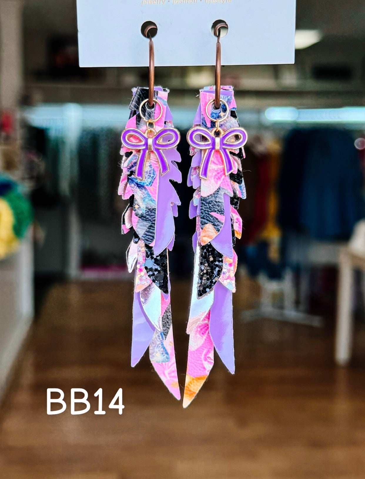 Jak Sprat Boos & Bows Collection: Thinny Thini Minis-Earrings-Dear Me Southern Boutique, located in DeRidder, Louisiana