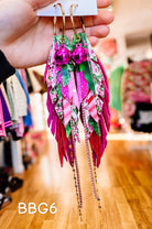 Jak Sprat Bubble Gum Grinchy Collection: Medium Mic Drop Dangles-Earrings-Dear Me Southern Boutique, located in DeRidder, Louisiana