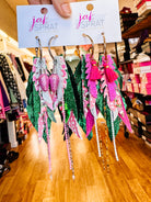 Jak Sprat Bubble Gum Grinchy Collection: Mini Mic Drop Dangles-Earrings-Dear Me Southern Boutique, located in DeRidder, Louisiana