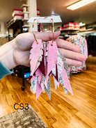 Jak Sprat Christmas Story Collection: Fabulous Feather Dangles-Earrings-Dear Me Southern Boutique, located in DeRidder, Louisiana