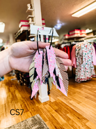 Jak Sprat Christmas Story Collection: Fabulous Feather Dangles-Earrings-Dear Me Southern Boutique, located in DeRidder, Louisiana