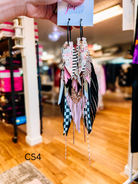 Jak Sprat Christmas Story Collection: Mega Mic Drop Dangles-Earrings-Dear Me Southern Boutique, located in DeRidder, Louisiana