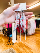 Jak Sprat Christmas Story Collection: Mini Mic Drop Dangles-Earrings-Dear Me Southern Boutique, located in DeRidder, Louisiana