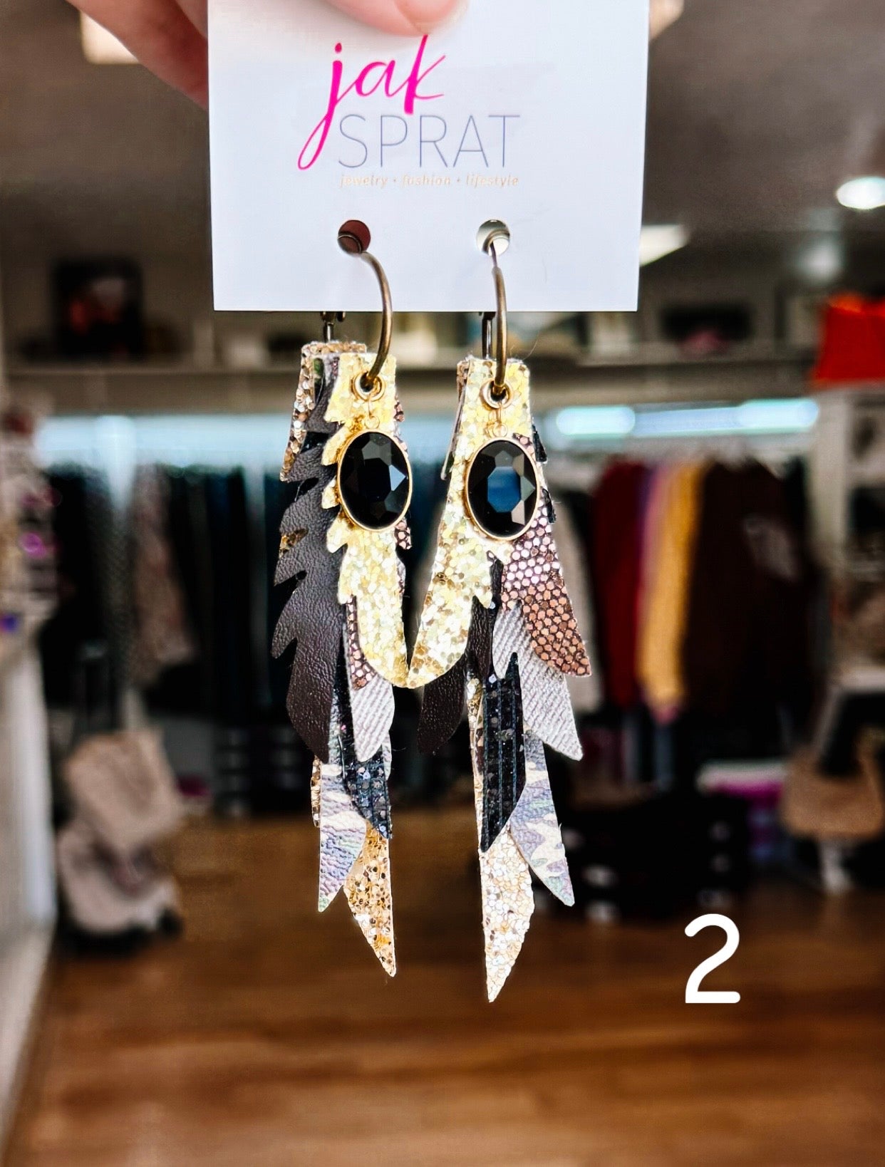 Jak Sprat Feral & Fabulous-Army Camo Collection: Thinny Thini Minis-Jewelry - Earrings-Dear Me Southern Boutique, located in DeRidder, Louisiana