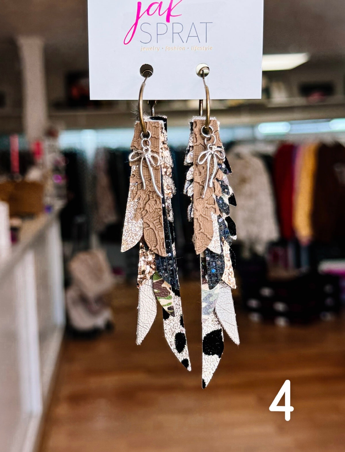 Jak Sprat Feral & Fabulous-Army Camo Collection: Thinny Thini Minis-Jewelry - Earrings-Dear Me Southern Boutique, located in DeRidder, Louisiana