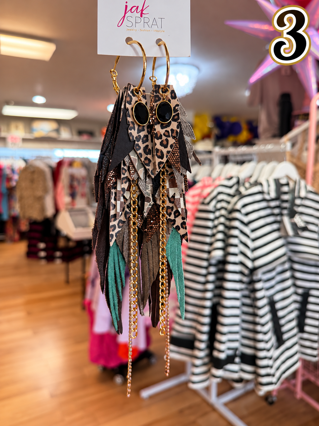 Jak Sprat Feral & Fabulous-Duck Camo Collection: Mega Mic Drop Dangles-Jewelry - Earrings-Dear Me Southern Boutique, located in DeRidder, Louisiana