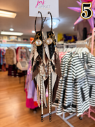 Jak Sprat Feral & Fabulous-Duck Camo Collection: Mega Mic Drop Dangles-Jewelry - Earrings-Dear Me Southern Boutique, located in DeRidder, Louisiana