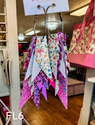 Jak Sprat Florals Collection: Fabulous Feather Dangles-Jewelry - Earrings-Dear Me Southern Boutique, located in DeRidder, Louisiana