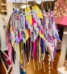 Jak Sprat Florals Collection: Mega Mic Drop-Earrings-Dear Me Southern Boutique, located in DeRidder, Louisiana