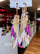 Jak Sprat Game Day Collection: Charmed Fabulous Feather-Game Day-Dear Me Southern Boutique, located in DeRidder, Louisiana