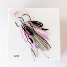 Jak Sprat Game Day Collection: Medium Mic Drop Dangles-Earrings-Dear Me Southern Boutique, located in DeRidder, Louisiana