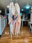 Jak Sprat Neutrals Collection: Mega Mic Drop Dangles-Jewelry - Earrings-Dear Me Southern Boutique, located in DeRidder, Louisiana