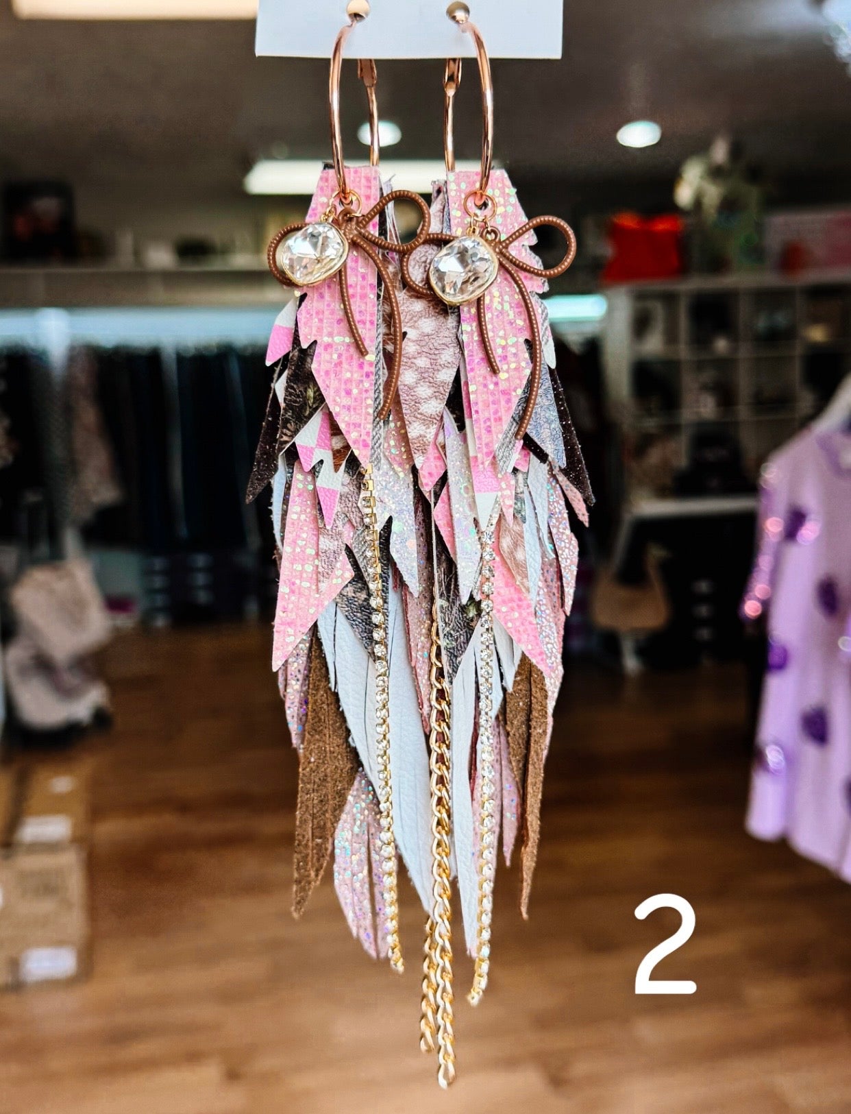 Jak Sprat Oh Deer, She's Cute Collection: Mega Mic Drop Dangles-Jewelry - Earrings-Dear Me Southern Boutique, located in DeRidder, Louisiana