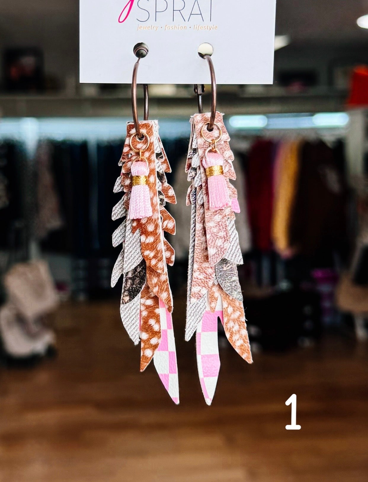 Jak Sprat Oh Deer, She's Cute Collection: Thinny Thini Minis-Jewelry - Earrings-Dear Me Southern Boutique, located in DeRidder, Louisiana