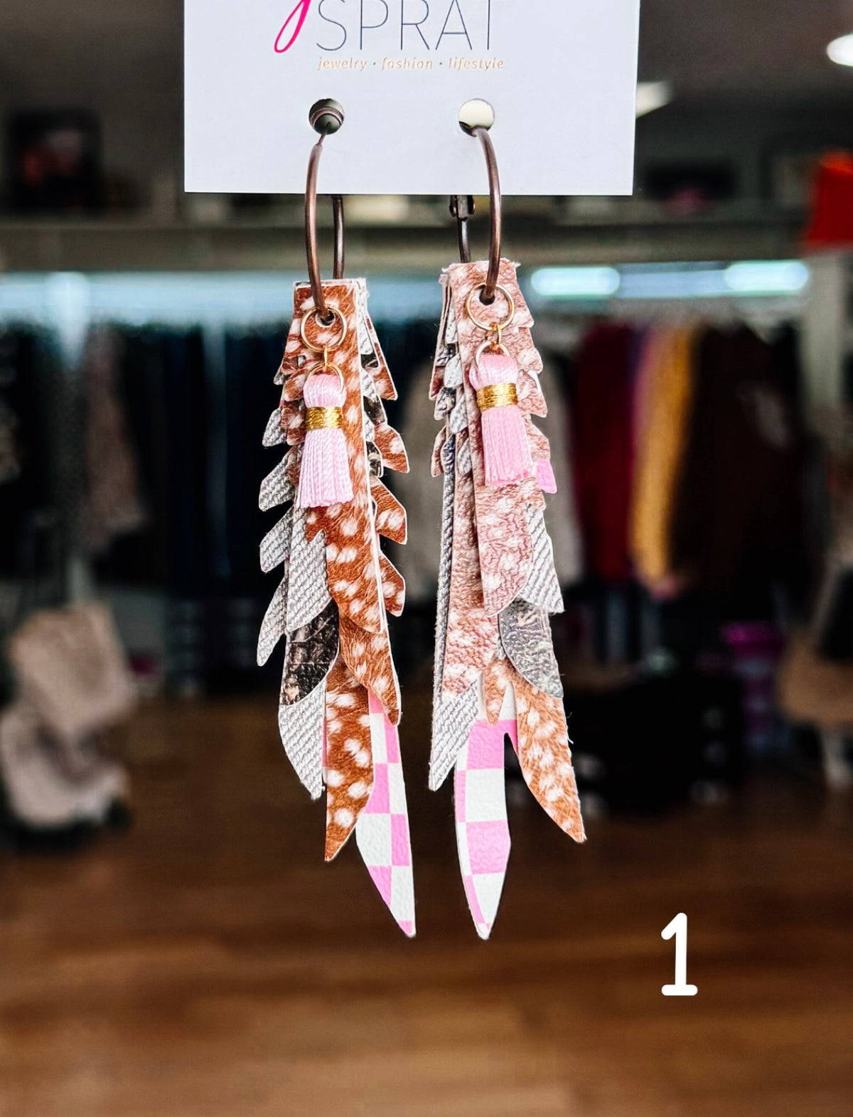 Jak Sprat Oh Deer, She's Cute Collection: Thinny Thini Minis-Jewelry - Earrings-Dear Me Southern Boutique, located in DeRidder, Louisiana