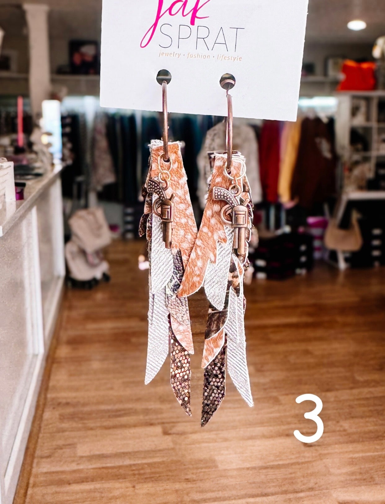 Jak Sprat Oh Deer, She's Cute Collection: Thinny Thini Minis-Jewelry - Earrings-Dear Me Southern Boutique, located in DeRidder, Louisiana