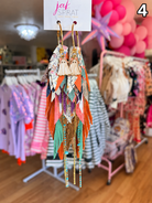 Jak Sprat Phantoms & Florals Collection: Mega Mic Drop Dangles-Jewelry - Earrings-Dear Me Southern Boutique, located in DeRidder, Louisiana